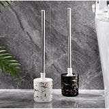 Marble Toilet Brush Elegant & Durable Bathroom Accessories Toilet Brushes