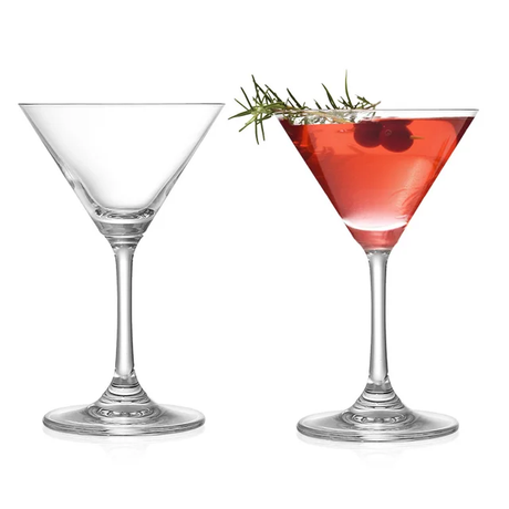 Martini Cocktail Glasses | 4 Piece Set, 300 ml Capacity (16cm) | Made in Germany Cocktail Martini Glasses