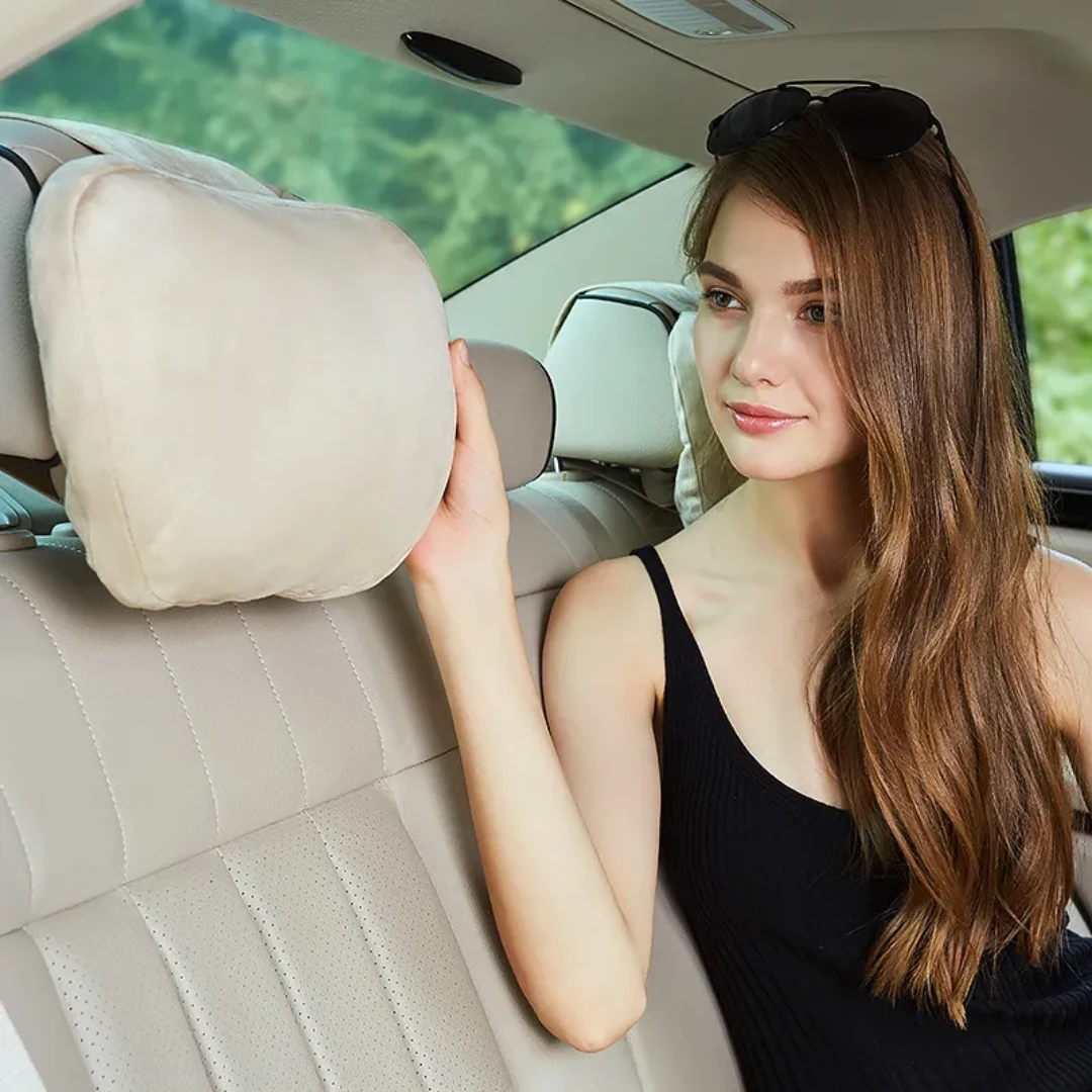 Memory Foam Car Headrest Support Ergonomic Suspension Cushion for Driving Comfort Car accessories Motor Vehicle Interior Fittings