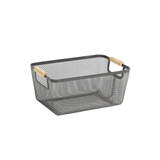 Metal Mesh Basket – Spacious Wire Storage for Shelves and Bathroom Organization
