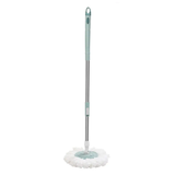 Metallic Magic Spin Mop with Bucket 360° Rotating Head, Wheels & Drain Hole.