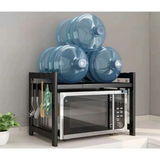 Metallic Microwave Stand for Kitchen Countertop Storage and Organization Microwave stand Microwave Oven Accessories