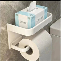 Metallic Tissue Holder Modern Rectangular Design 18.6×10×9cm Bathroom Accessories Toilet Paper Holders