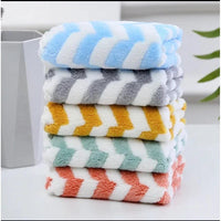 Microfiber Kitchen Towels 5-Piece Set (Multicolor) Kitchen Linen Shop Towels & General-Purpose Cleaning Cloths