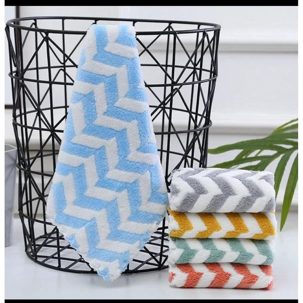 Microfiber Kitchen Towels | 5pc Set | Multicolor Kitchen Linen Kitchen Towels