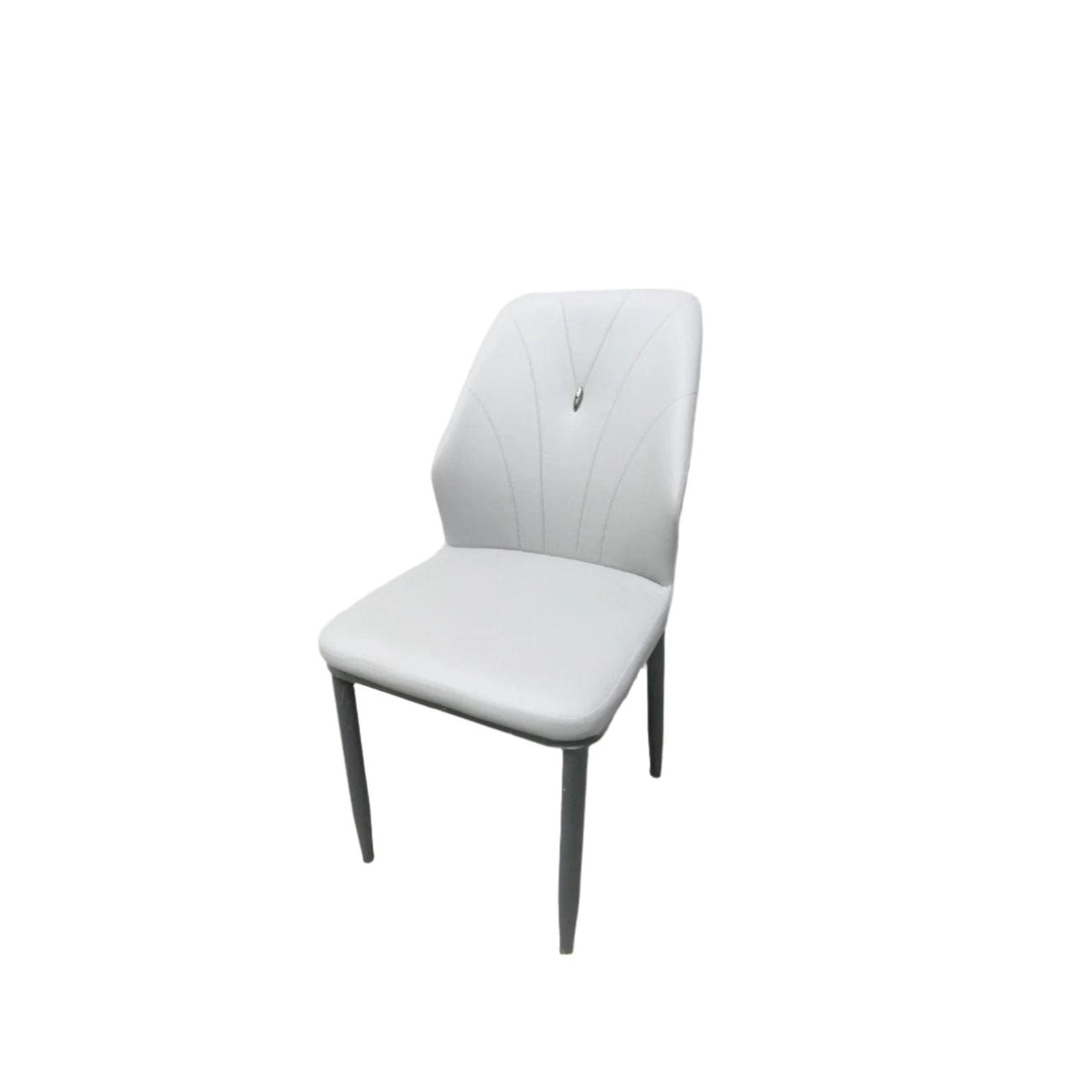 Microfibre Dining Chairs with Metallic Stands | Luxury Modern Armchair for Home, Hotel & Restaurant