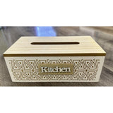 Minimalist Bamboo Serviette Holder