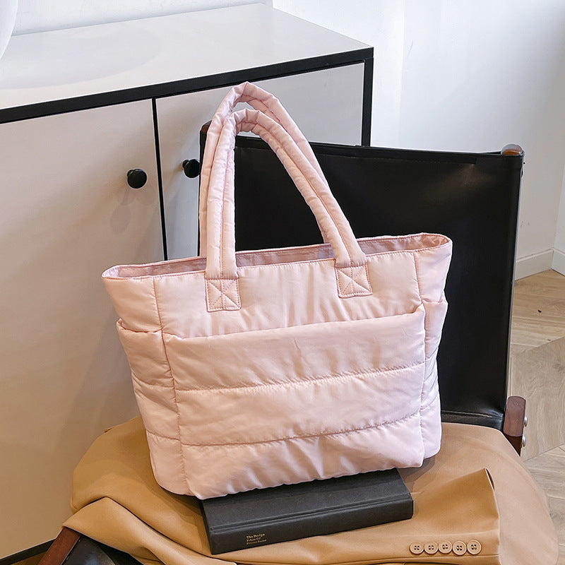 Minimalist Tote Bag 43×15×27cm for Travel and Laptop Use