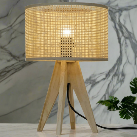 Modern Bedside Lamp 37cm x 24cm Stylish Home Lighting