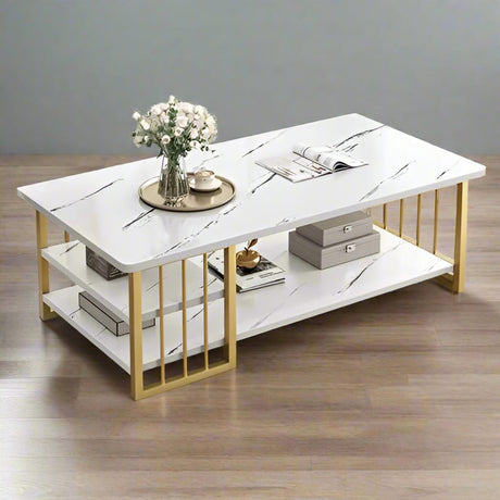 Modern Ergonomic Coffee Tea Table Stylish & Functional | 120cm x 60cm x 40cm