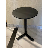 Modern Iron Frame Accent Side Table 60cm Height with 40cm Diameter Premium Quality Accent Tables