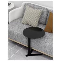 Modern Iron Frame Accent Side Table 60cm Height with 40cm Diameter Premium Quality Accent Tables