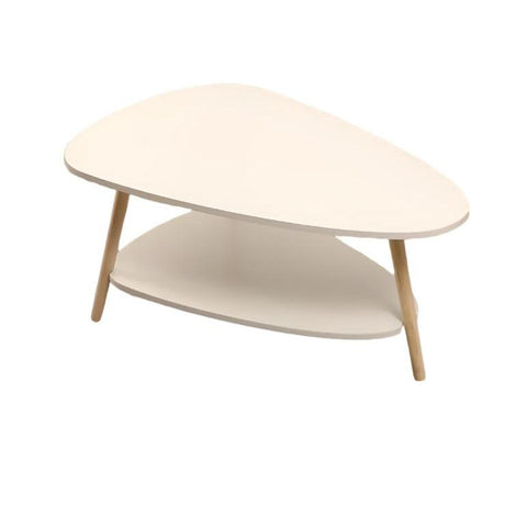 Modern Luxury Double Coffee Table White