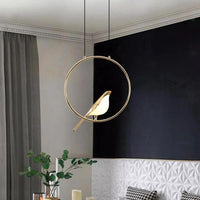 Modern Nature Bird Design LED Chandelier Light for Living Room Bulbs & lights Chandeliers