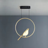Modern Nature Bird Design LED Chandelier Light for Living Room