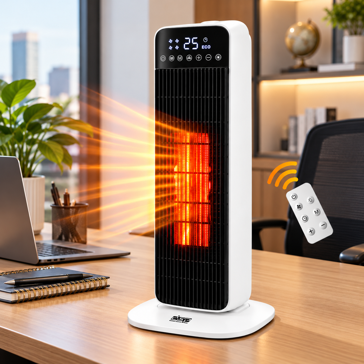 2000W Tower PTC Heater with Oscillation
