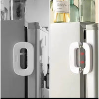 Multi Function Safety Lock for Refrigerators and Cabinets – Keyed Latch Design Safety Cabinet Locks