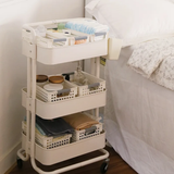 Multi Functional Movable Trolley Storage Rack |84 × 45 × 35 cm Shelving Units Utensil & Flatware Trays