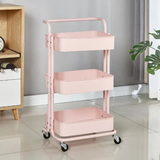Multi Functional Movable Trolley Storage Rack |84 × 45 × 35 cm Shelving Units Utensil & Flatware Trays