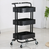 Multi Functional Movable Trolley Storage Rack |84 × 45 × 35 cm Shelving Units Utensil & Flatware Trays