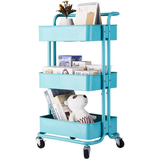 Multi Functional Movable Trolley Storage Rack |84 × 45 × 35 cm Shelving Units Utensil & Flatware Trays