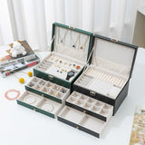 Multi-Layer Jewelry Storage Box – Large Capacity Organizer Case