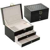 Multi-Layer Jewelry Storage Box – Large Capacity Organizer Case