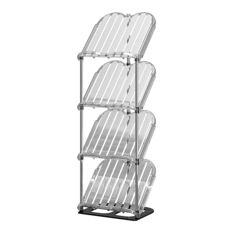 Multi Layer Shoe Shelf Organizer – Stackable Transparent Shoe Tower