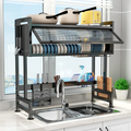 MultiPurpose Kitchen Storage/Drain Rack Space Saving Organizer for Utensils, Vegetables & Dishes Kitchen Rack Kitchen Utensil Racks