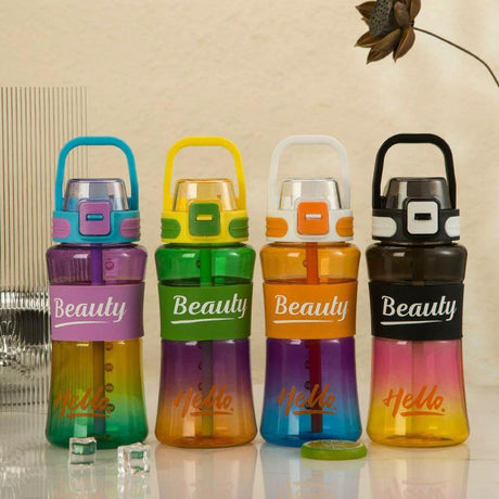 Multicolor Beauty Water Bottle Band Stylish and Durable Kid essentials Water Bottles