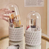 Multifunction 360° Rotating Organizer Holder for Makeup Brushes, Pens, and Desktop Storage Makeup Organizers Household Storage Caddies
