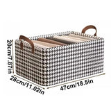 Multifunctional Closets Clothes Organizer | Pants, Jeans, Underwear, Socks, T-Shirt Storage Box (47 x 28 x 20cm)