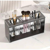 Multifunctional Countertop Organizer with Toothbrush and Kitchen Utensil Holder Organizer Toothbrush Holders