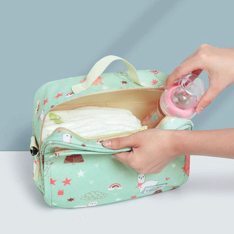 Multifunctional Fashion Diaper | Baby Shoulder Bag | Handbag 22 x 23 x 10 cm Storage bag Diaper Organizers