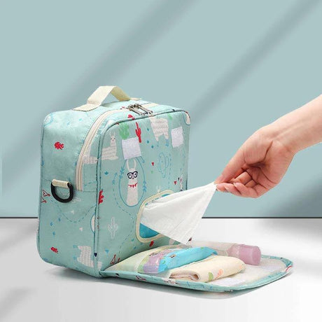 Multifunctional Fashion Diaper | Baby Shoulder Bag | Handbag 22 x 23 x 10 cm Storage bag Diaper Organizers