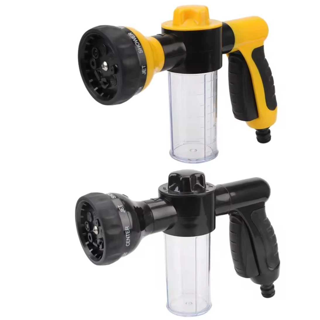 Multifunctional Portable Water Gun with 8 Spray Patterns Car wash Car Wash Solutions