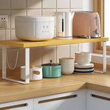 Multifunctional Shelf Organizer Space Saving Countertop Storage