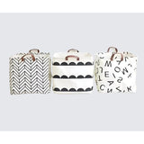 Multipurpose Cotton & Linen Storage Basket | Foldable with Handles | Versatile Organizer for Laundry & Toys