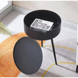 Multipurpose Nordic Side Table Modern Bedside Table for Bedroom & Living Room