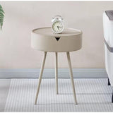 Multipurpose Nordic Side Table Modern Bedside Table for Bedroom & Living Room