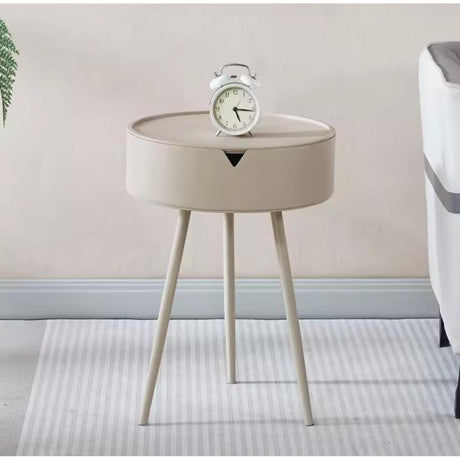 Multipurpose Nordic Side Table Modern Bedside Table for Bedroom & Living Room