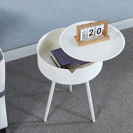 Multipurpose Nordic Side Table Modern Bedside Table for Bedroom & Living Room