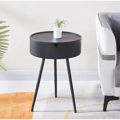 Multipurpose Nordic Side Table Modern Bedside Table for Bedroom & Living Room