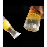Multipurpose Space Saver Bottle 1000ml Capacity Acrylic Bottle for Milk, Water, and Special Beverages Storage Containers Water Bottles