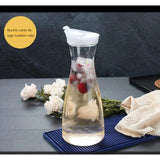Multipurpose Space Saver Bottle 1000ml Capacity Acrylic Bottle for Milk, Water, and Special Beverages Storage Containers Water Bottles