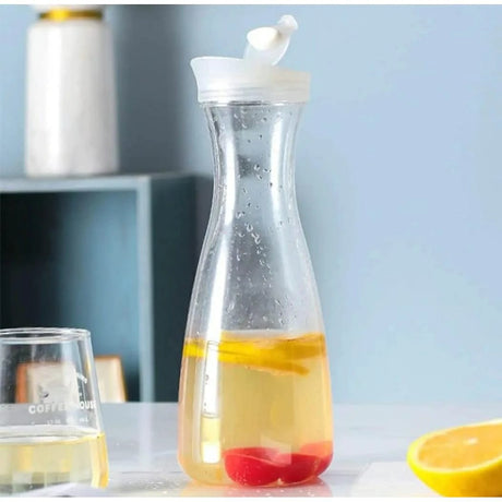 Multipurpose Space Saver Bottle 1000ml Capacity Acrylic Bottle for Milk, Water, and Special Beverages Storage Containers Water Bottles