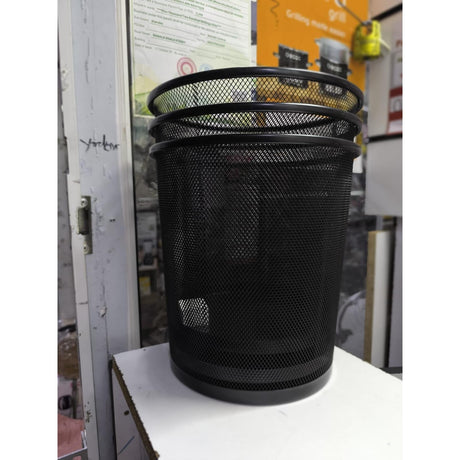 Multipurpose Steel Mesh Home Waste Bin Office Bedroom Living Room 36 cm x 30 cm