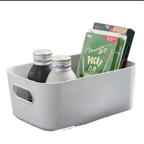 Multipurpose Storage Baskets Grey, Durable and Versatile Organizers for Home and Office Storage Containers