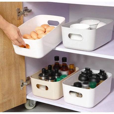 Multipurpose Storage Baskets Grey, Durable and Versatile Organizers for Home and Office Storage Containers