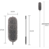 Multipurpose Telescopic Adjustable Microfiber Cleaner Flexible & Efficient Cleaning Tool